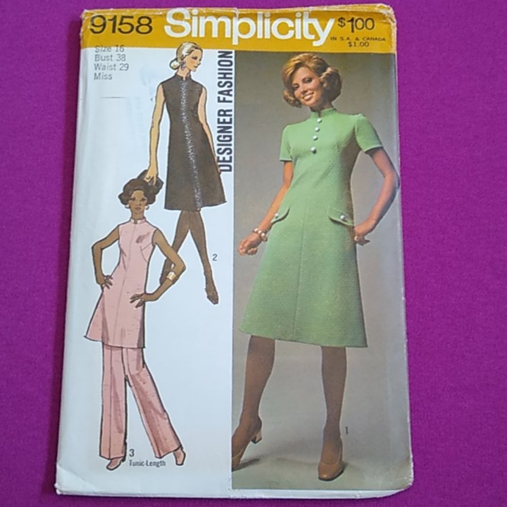 Simplicity 9158 uncut